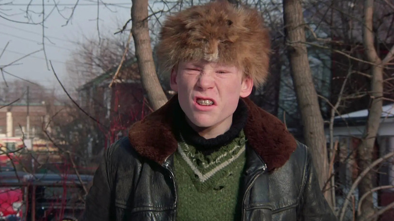 Scut Farkus sneering in A Christmas Story (1983)