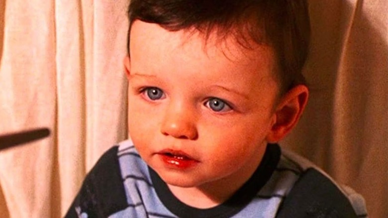 One of the Saunders triplets in Harry Potter in Harry Potter and the Sorcerer's Stone