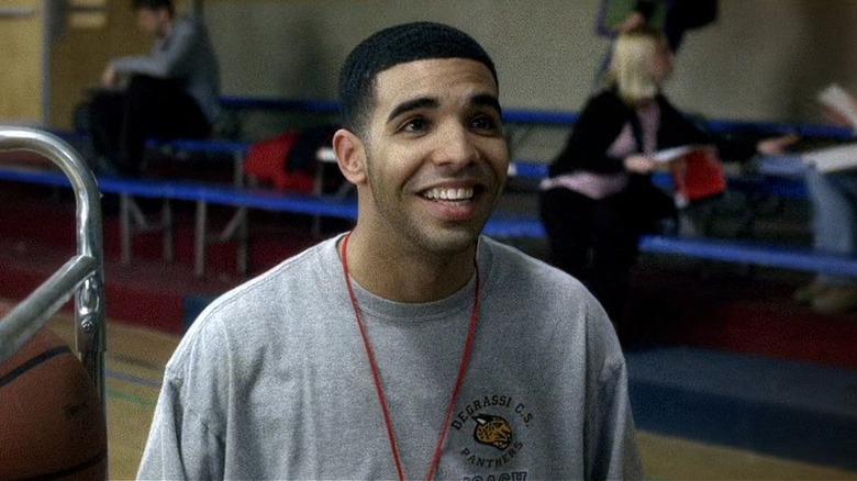 Jimmy Brooks smiling in the school gym