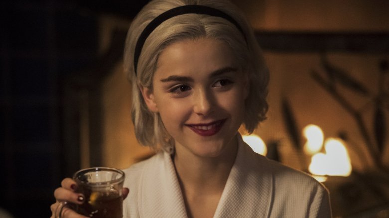 Kiernan Shipka as Sabrina Spellman Chilling Adventures of Sabrina