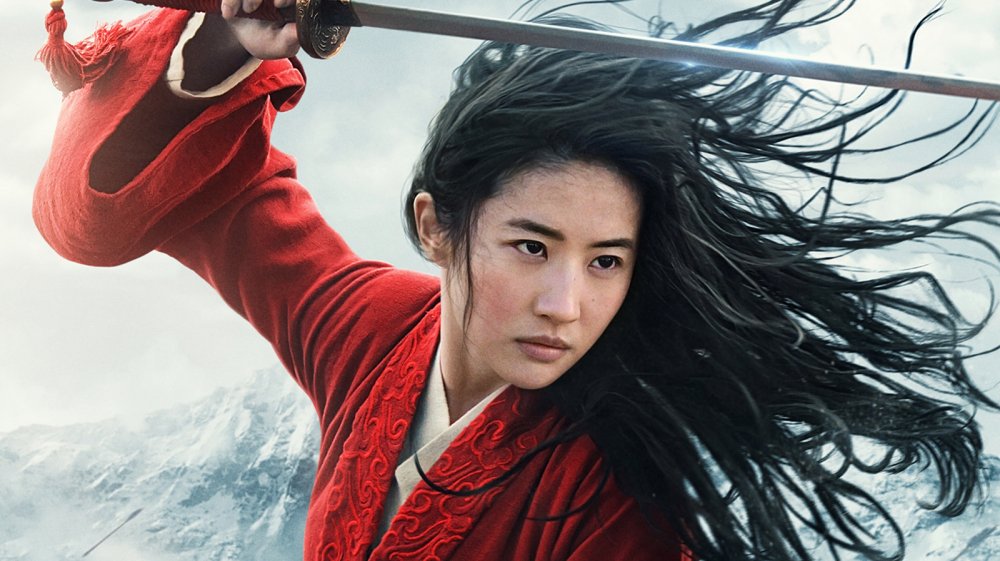 Liu Yifei as Mulan in the 2020 remake