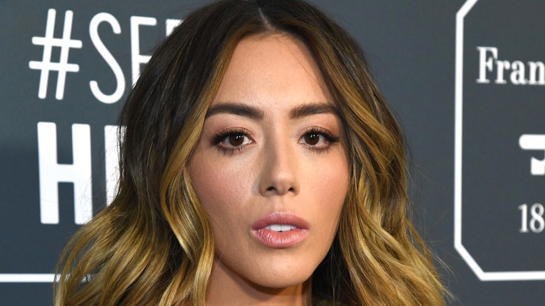 Chloe Bennet red carpet