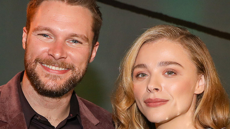 Chloe Grace Moretz and Jack Reynor at The Peripheral premiere