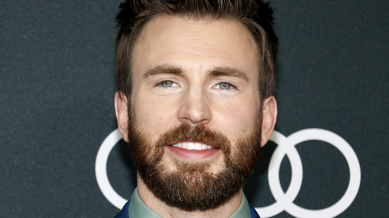 Chris Evans smiling