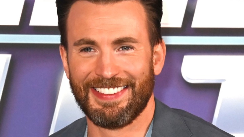 Chris Evans Face Toothy Smile