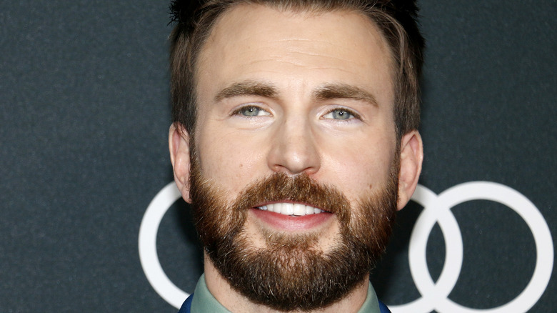 Chris Evans smiling