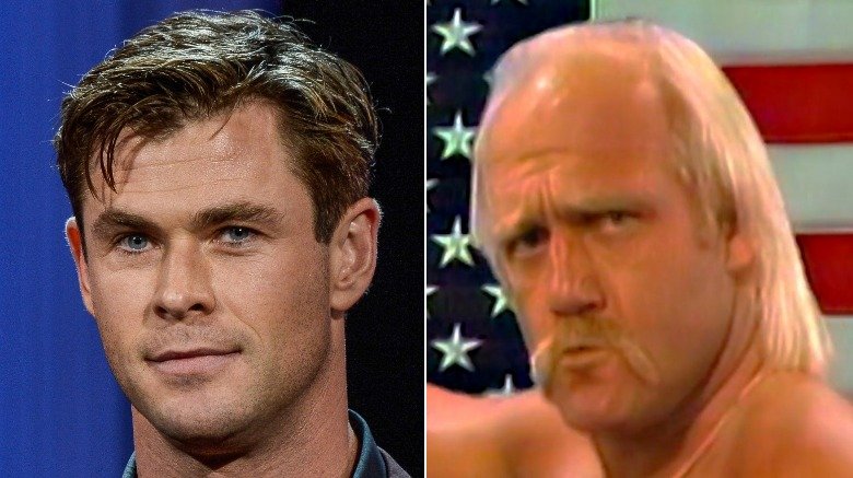 Chris Hemsworth and Hulk Hogan