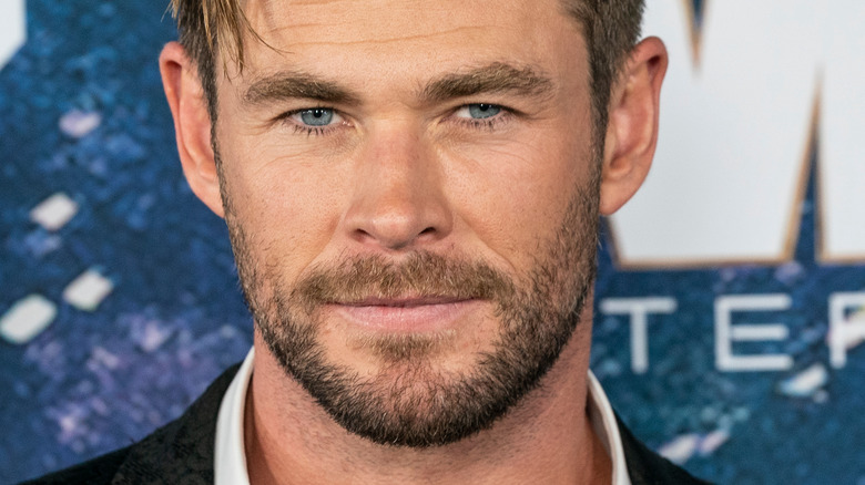 Chris Hemsworth serious