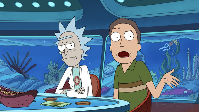 Rick Sanchez and Jerry Smith