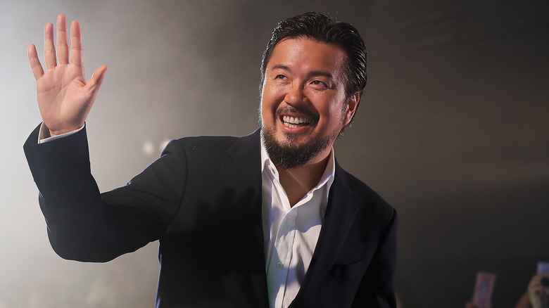 Justin Lin waving