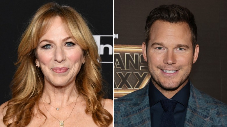 Sarah Halley Finn and Chris Pratt