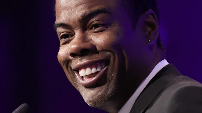 Chris Rock smiling