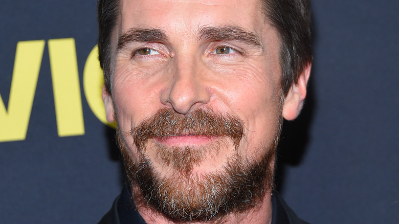 Christian Bale attending premiere 
