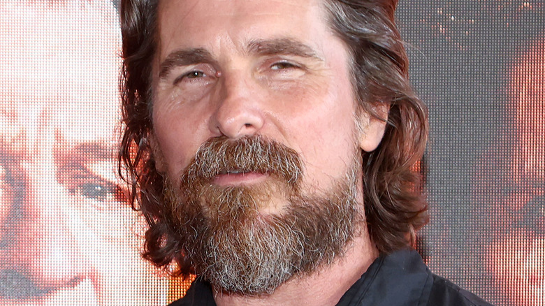 Christian Bale smoldering