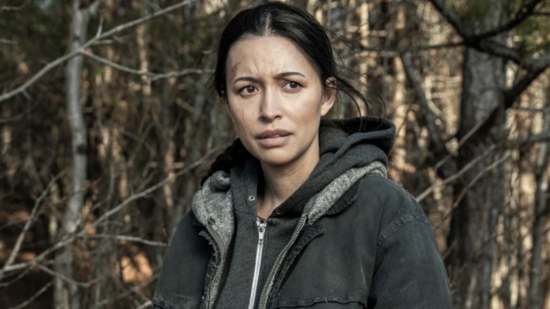 Rosita Espinosa in the woods