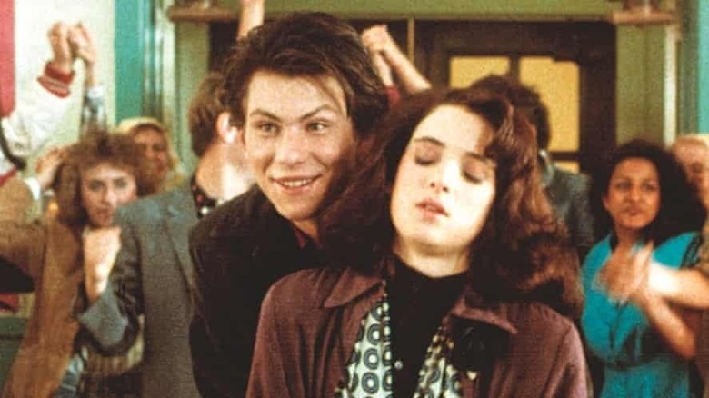 Christian Slater and Winona Ryder
