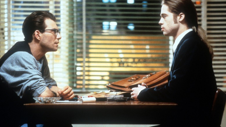 Christian Slater and Brad Pitt.