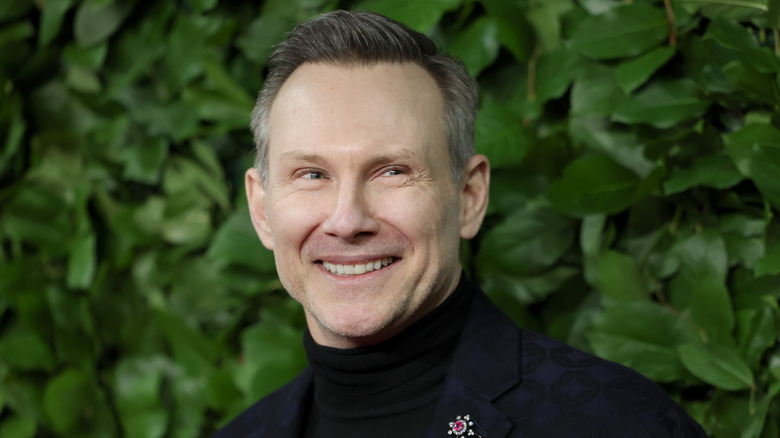 Christian Slater smiling