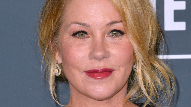 Christina Applegate smiling at event