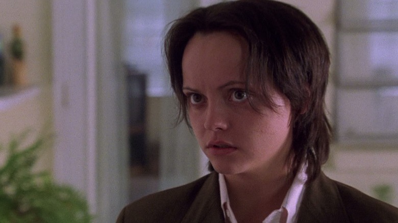 Christina Ricci looking concerned