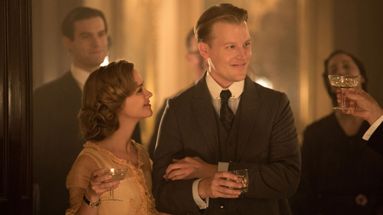 Christina Ricci and David Hoflin smiling together