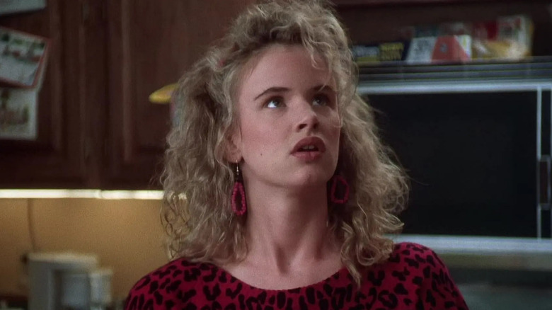 Audrey Griswold looking up in the kitchen in National Lampoon's Christmas Vacation (1983)