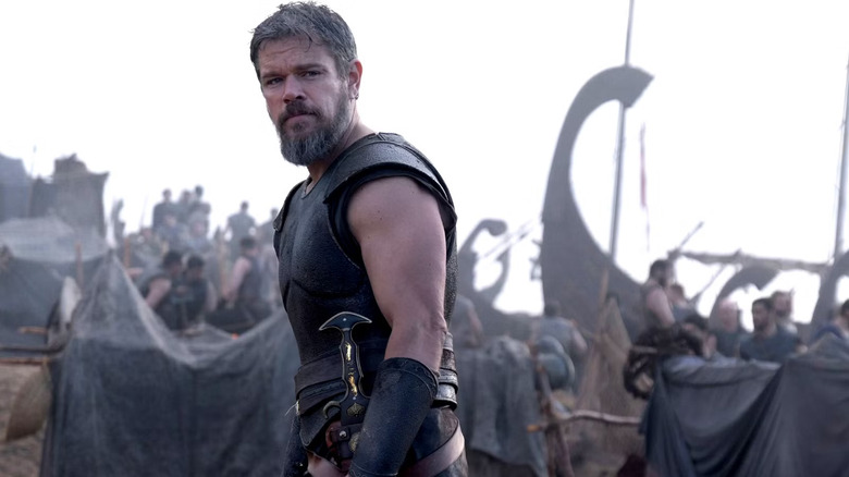Odysseus looking over his shoulder in The Odyssey