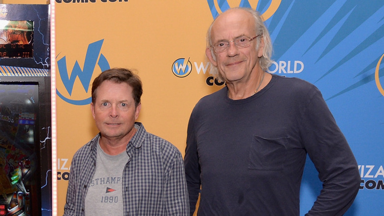 Michael J. Fox and Christopher Lloyd