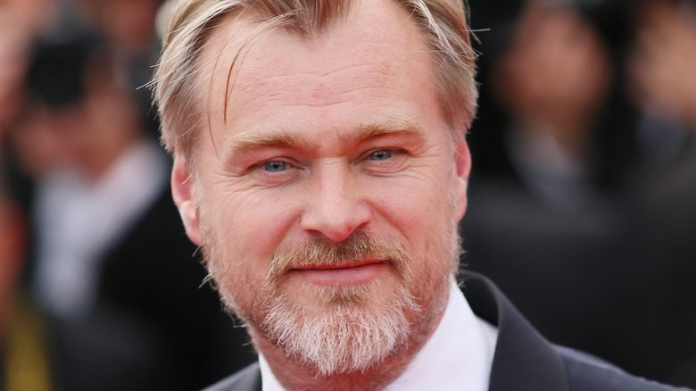 Christopher Nolan smiling