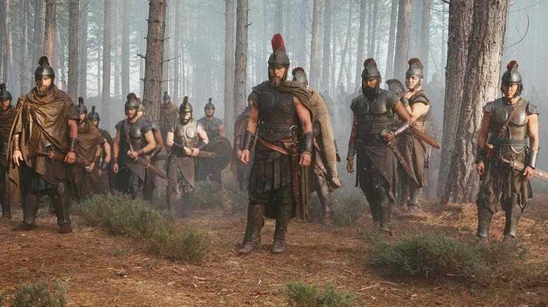 Odysseus and his men in The Odyssey