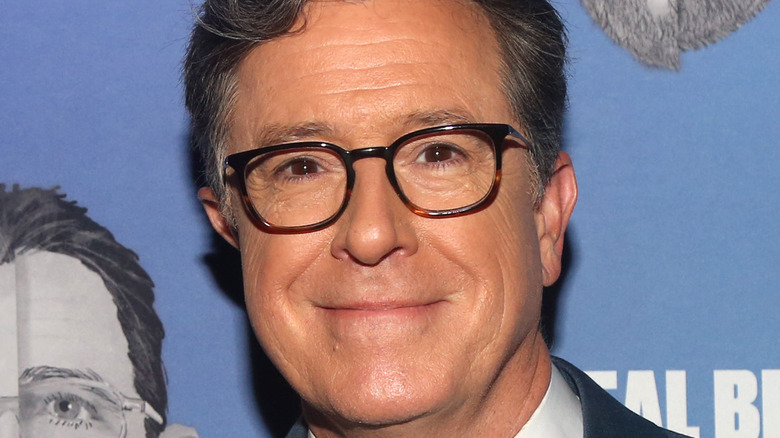 Stephen Colbert smiling