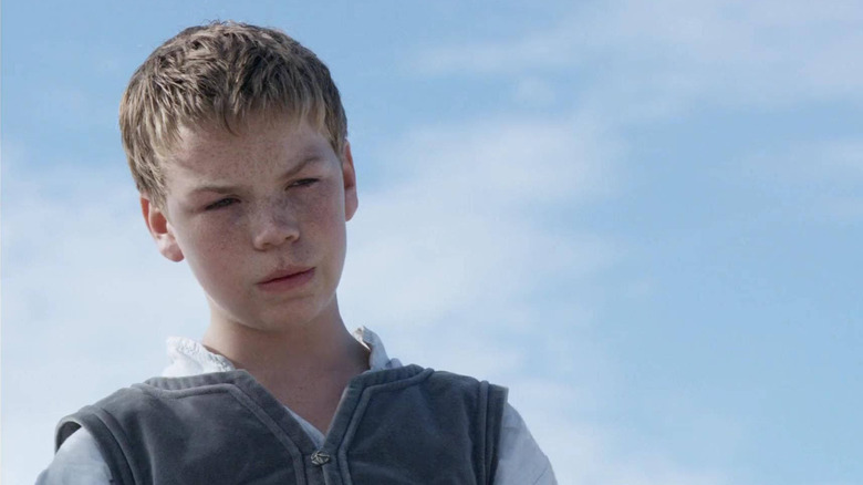 Close up of Eustace (Will Poulter) in "The Voyage of the Dawn Treader" (2010)