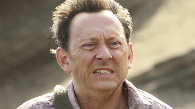 Henry Gale with a pained expression on his face in 