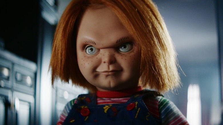 Chucky smirking