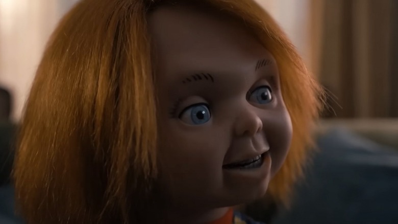 Chucky smiling