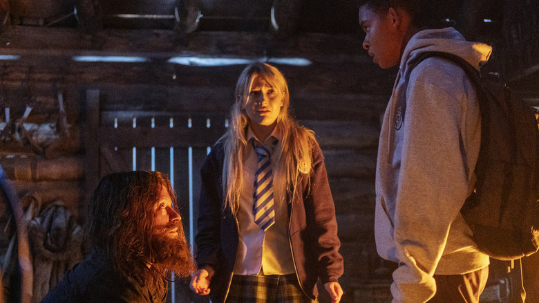 Andy, Lexy and Devon talking