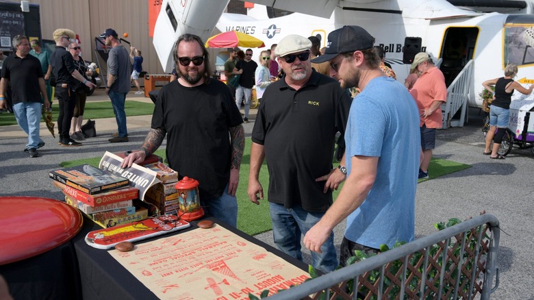 Chumlee with Rick Harrison