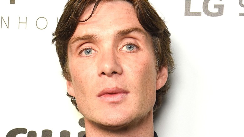 Cillian Murphy staring