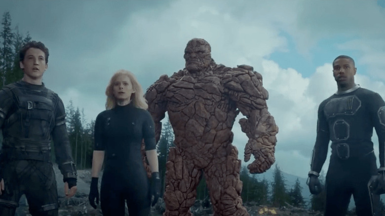 The Fantastic Four stand together