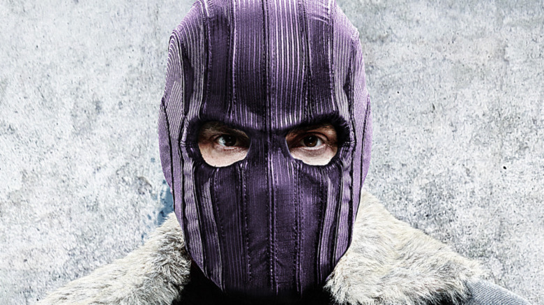 Zemo wearing purple mask