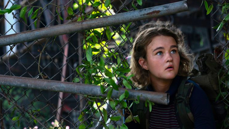 A Quiet Place II Millicent Simmonds Regan fence