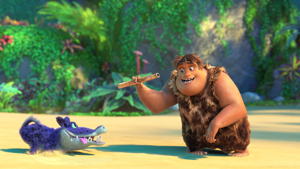 Thunk Crood (Clark Duke) in DreamWorks Animation's The Croods: A New Age, directed by Joel Crawford
