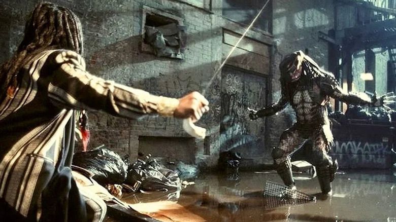 King Willie staring down the Predator in Predator 2 (1990)