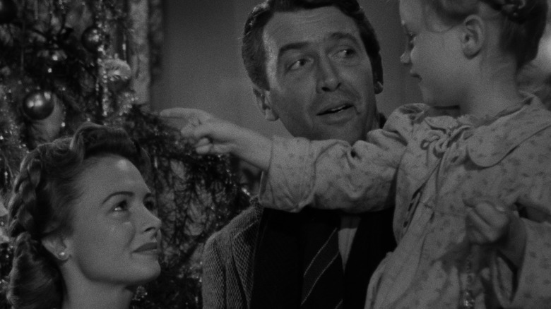 James Stewart and Donna Reed in It's A Wonderful Life