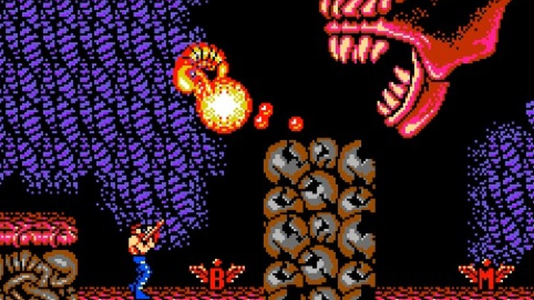 Contra alien stage