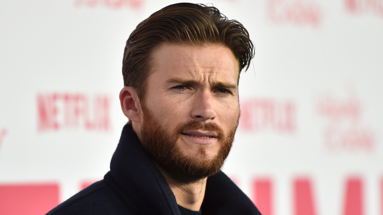 Scott Eastwood red carpet beard