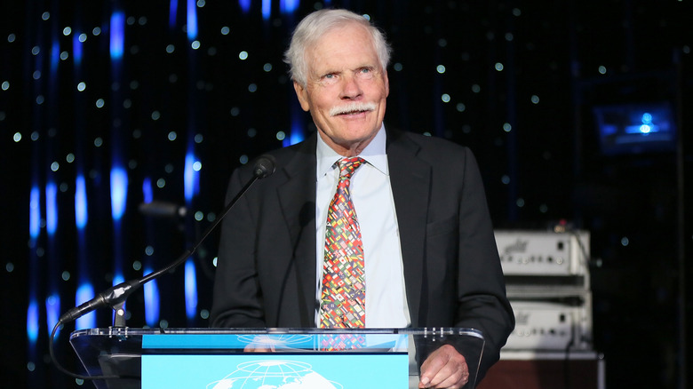 Ted Turner at a UNICEF event