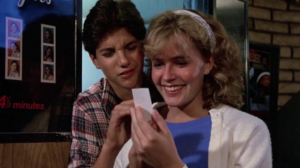 Ralph Macchio and Elisabeth Shue in The Karate Kid