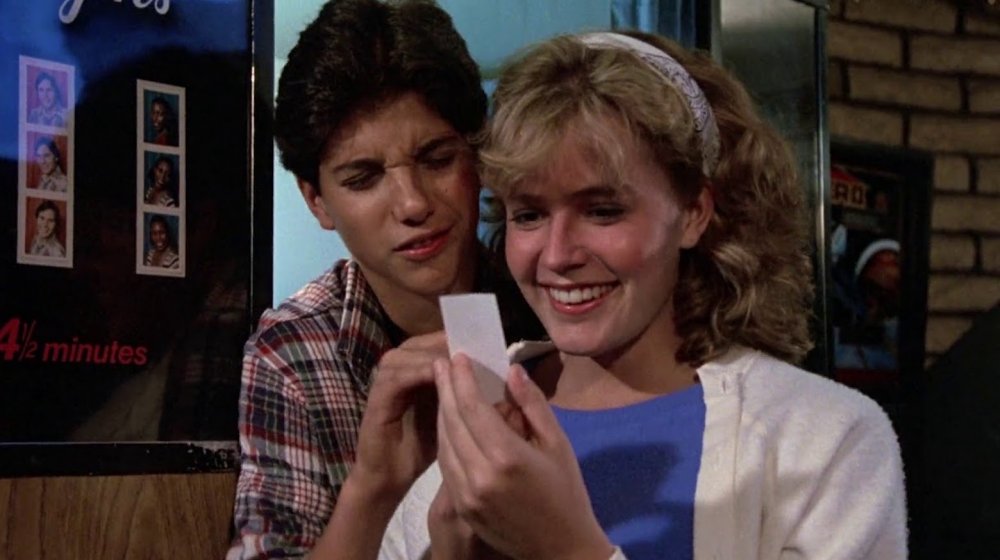 Ralph Macchio and Elisabeth Shue in The Karate Kid