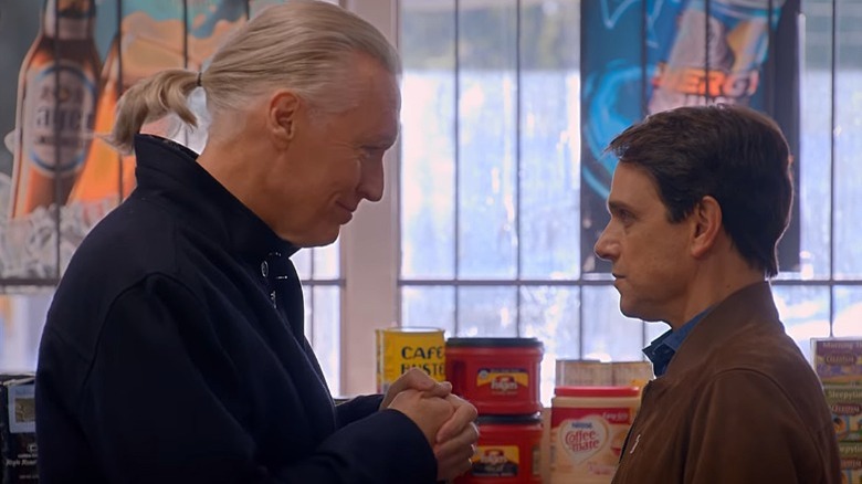 Cobra Kai Thomas Ian Griffith, Ralph Macchio grocery story